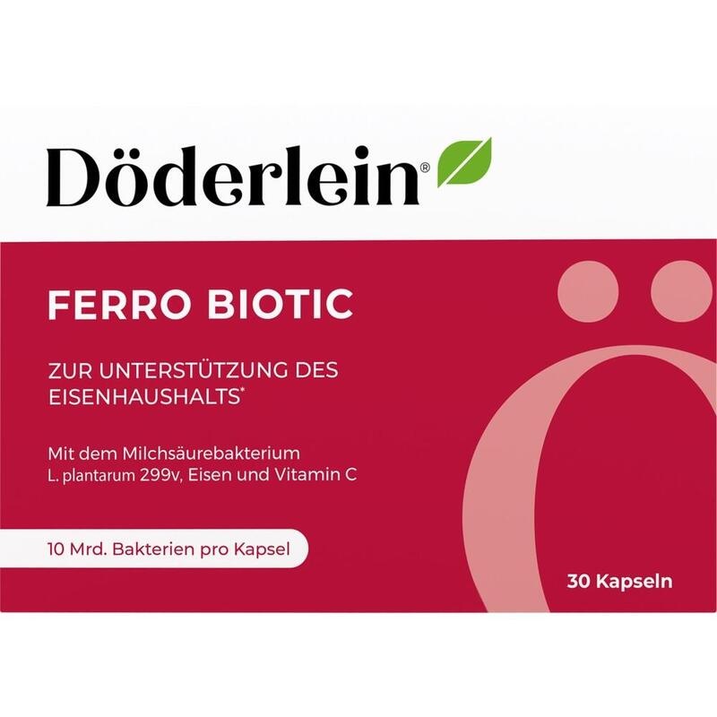 DÖDERLEIN Ferro Biotic Eisen+Milchsäurebakt.Kaps.