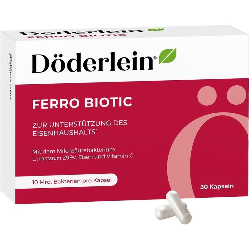 DÖDERLEIN Ferro Biotic Eisen+Milchsäurebakt.Kaps.