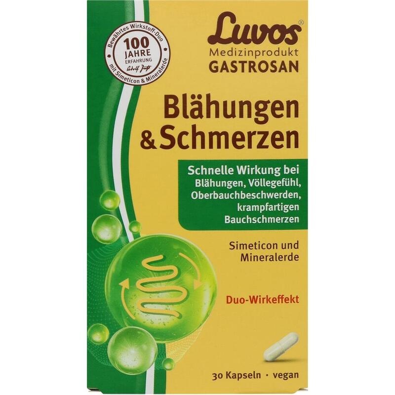 LUVOS Gastrosan Blähungen & Schmerzen Kapseln