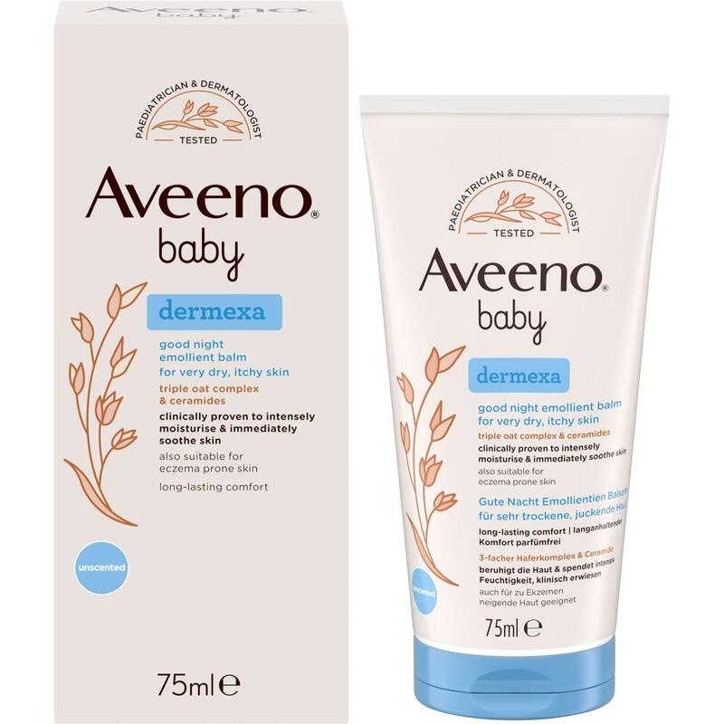 AVEENO baby Dermexa Gute Nacht Emollientien Balsam