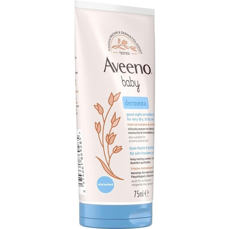 AVEENO baby Dermexa Gute Nacht Emollientien Balsam