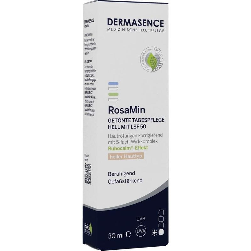 DERMASENCE RosaMin getönte Tagespfl.hell LSF 50