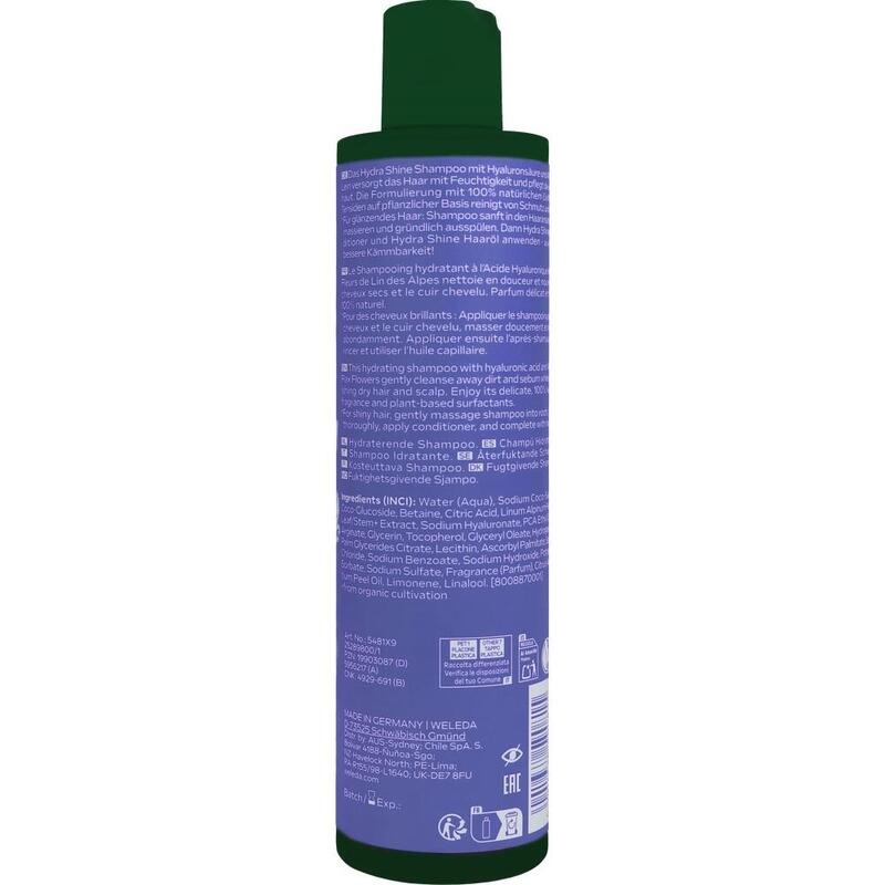 WELEDA HydraShine Feuchtigkeits-Shampoo Alpen-Lein
