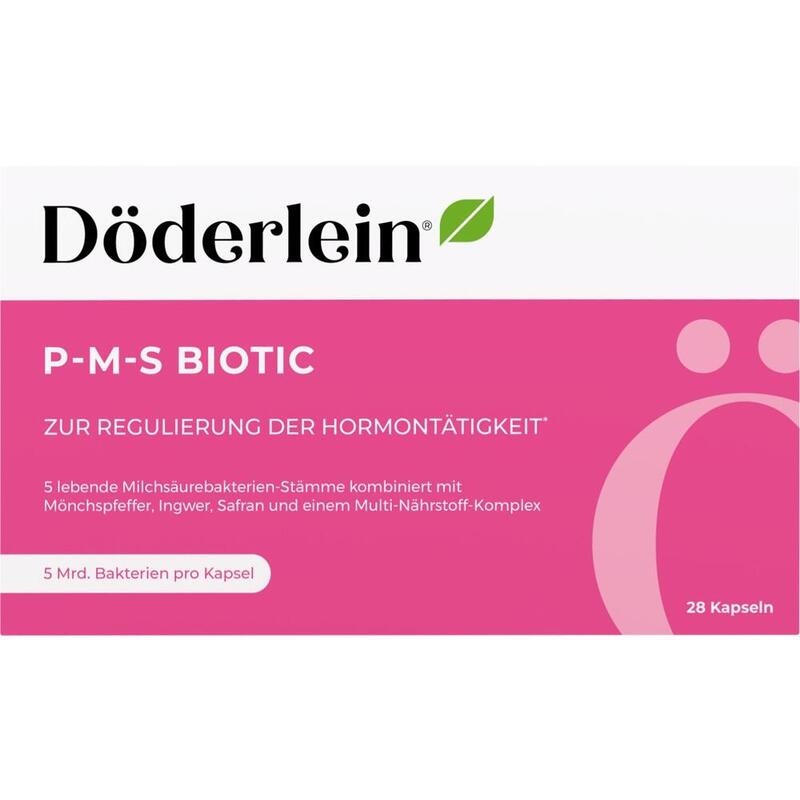 DÖDERLEIN P-M-S Biotic Laktobazillen+Mönchspfeffer
