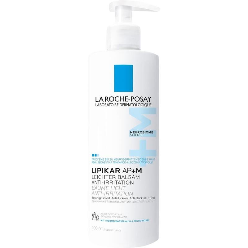 La Roche-Posay Lipikar Baume Leichter Balsam AP+M bei Neurodermitis & Juckreiz 