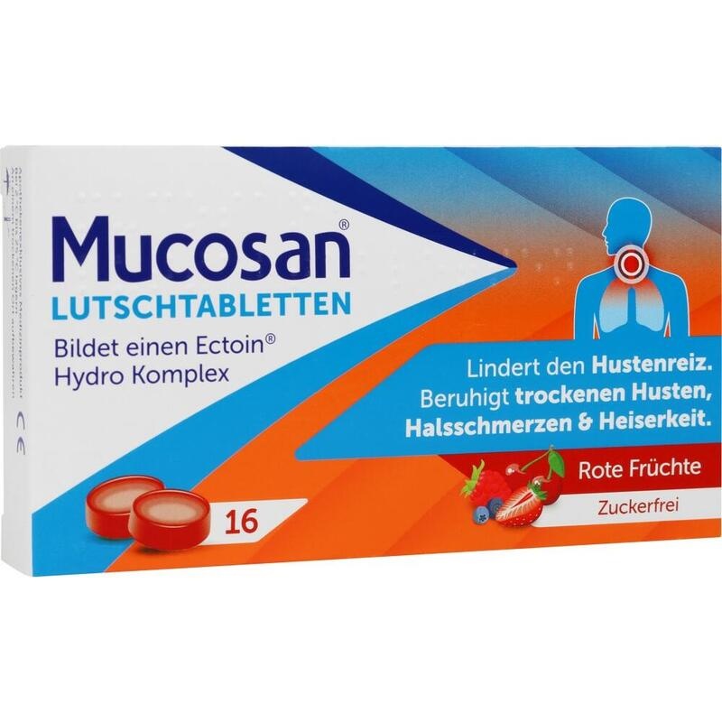 MUCOSAN Lutschtabletten rote Früchte