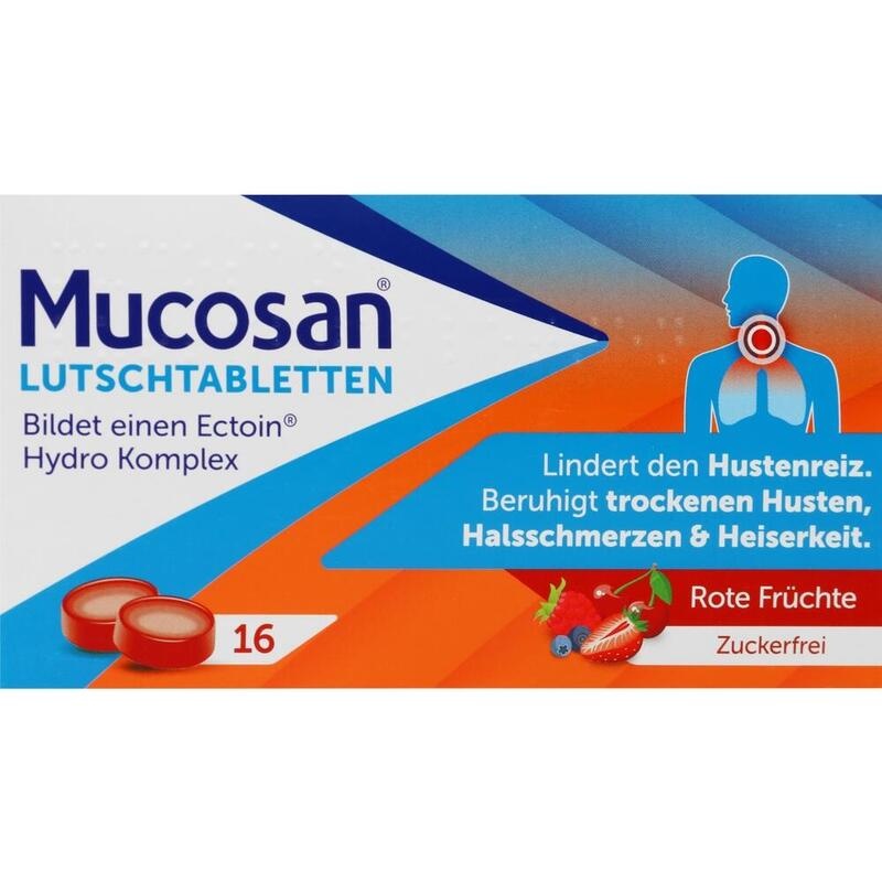 MUCOSAN Lutschtabletten rote Früchte