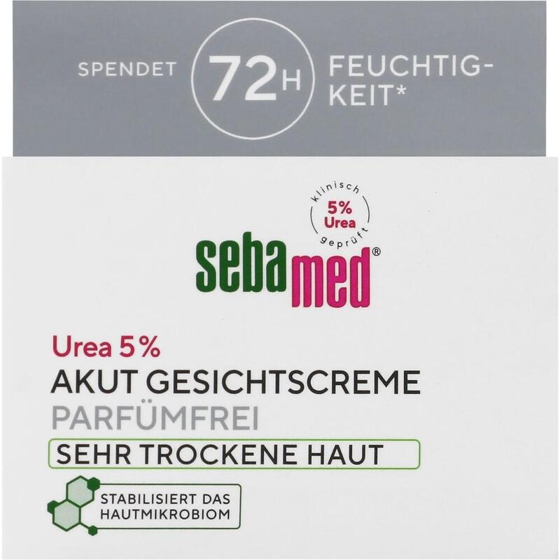 SEBAMED Akut Gesichtscreme Urea 5% parfümfrei