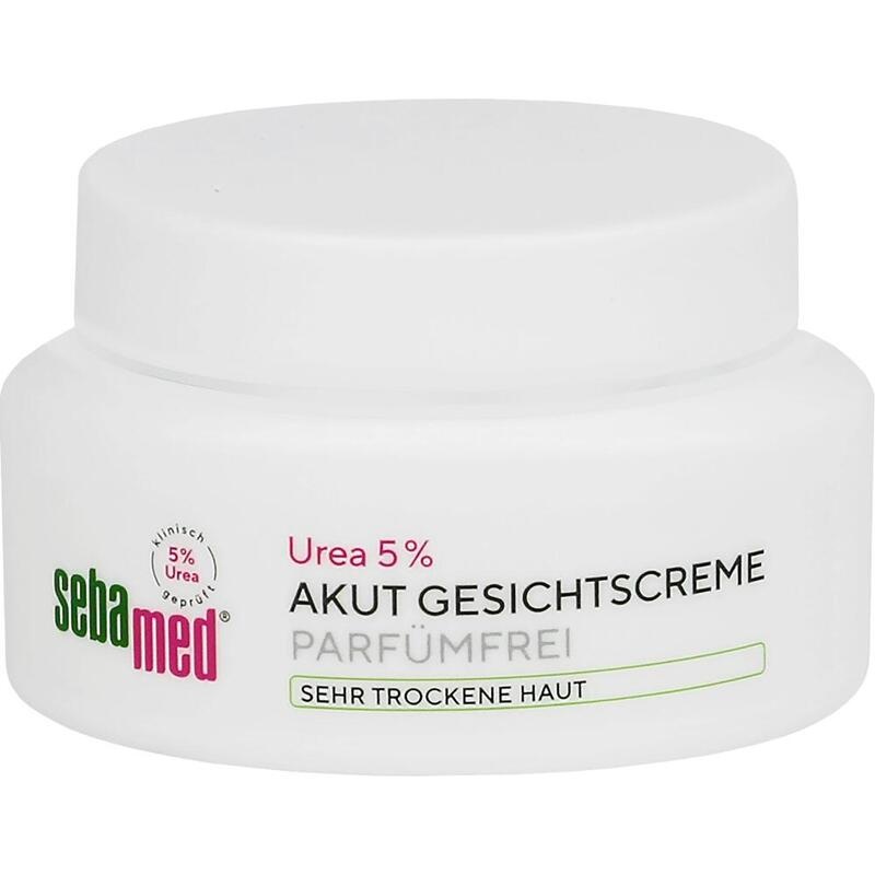 SEBAMED Akut Gesichtscreme Urea 5% parfümfrei