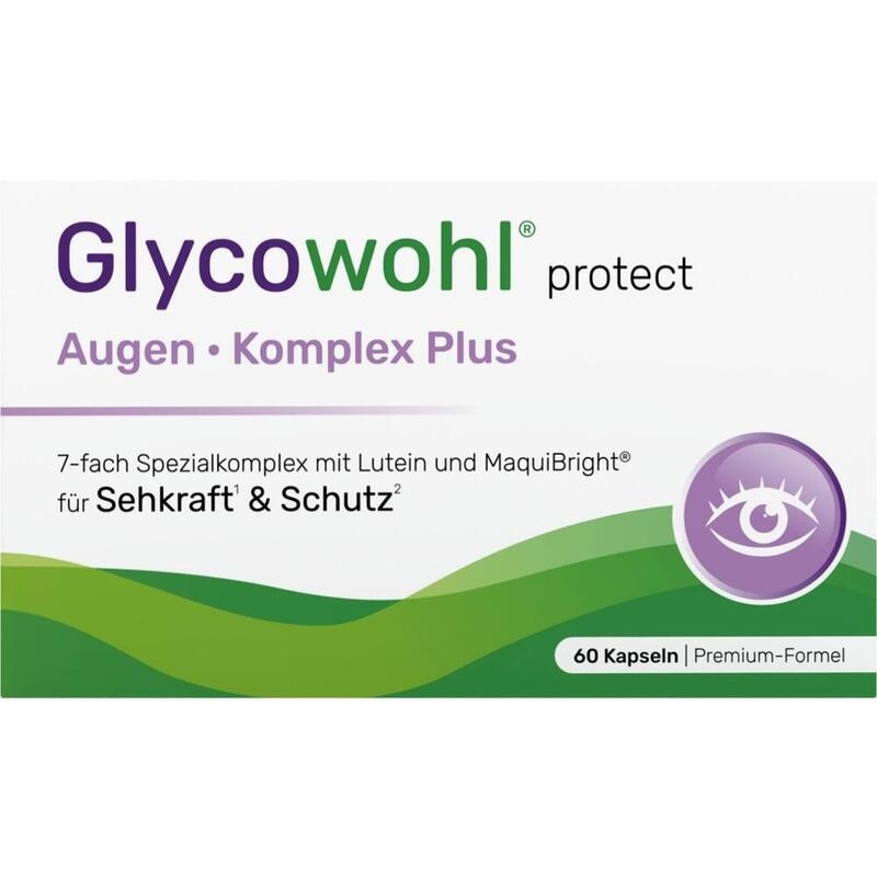GLYCOWOHL Augenkomplex m.Lutein & Vitamin A+E Kps.
