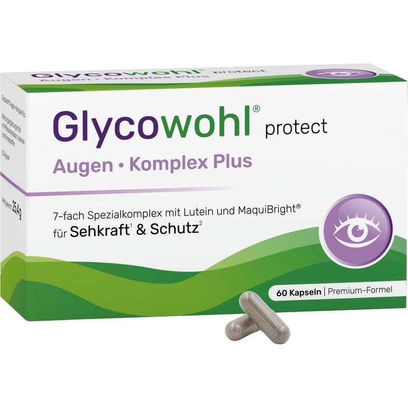 GLYCOWOHL Augenkomplex m.Lutein & Vitamin A+E Kps.