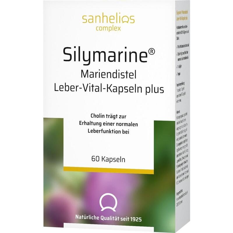 SILYMARINE Mariendistel Leber-Vital-Kapseln plus