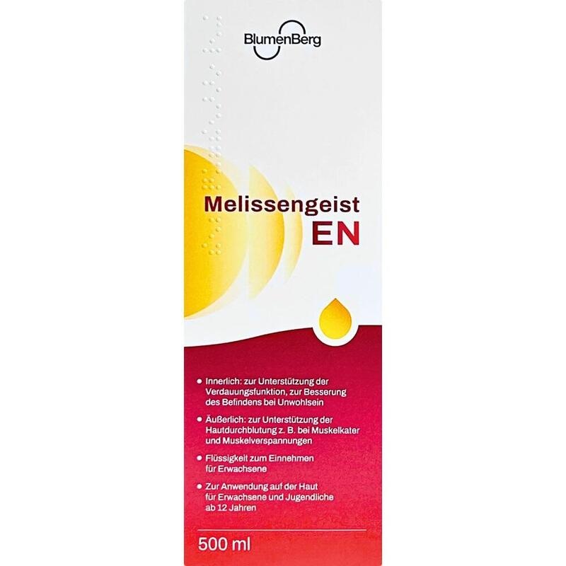 BLUMENBERG Melissengeist EN