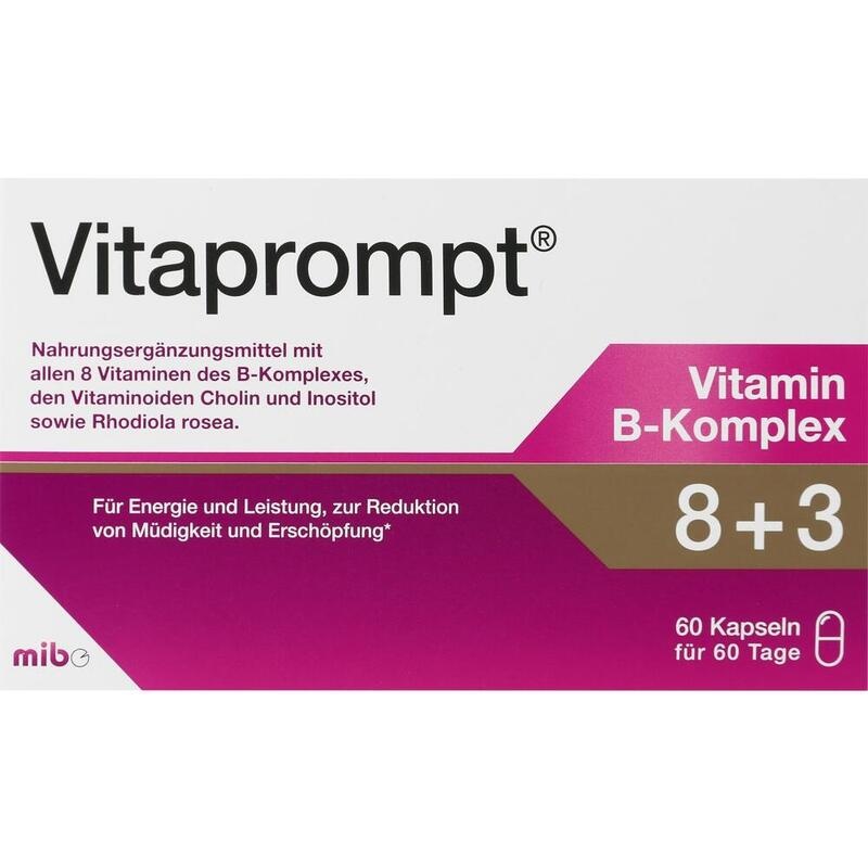 VITAPROMPT Vitamin B-Komplex 8+3 Kapseln