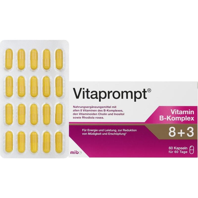 VITAPROMPT Vitamin B-Komplex 8+3 Kapseln