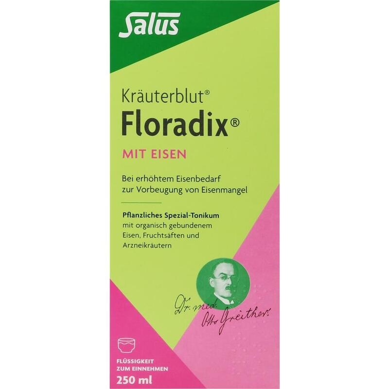 FLORADIX mit Eisen Flüssigkeit zum Einnehmen