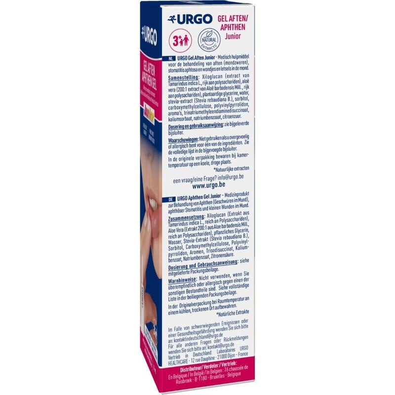 URGO APHTHEN Junior Gel
